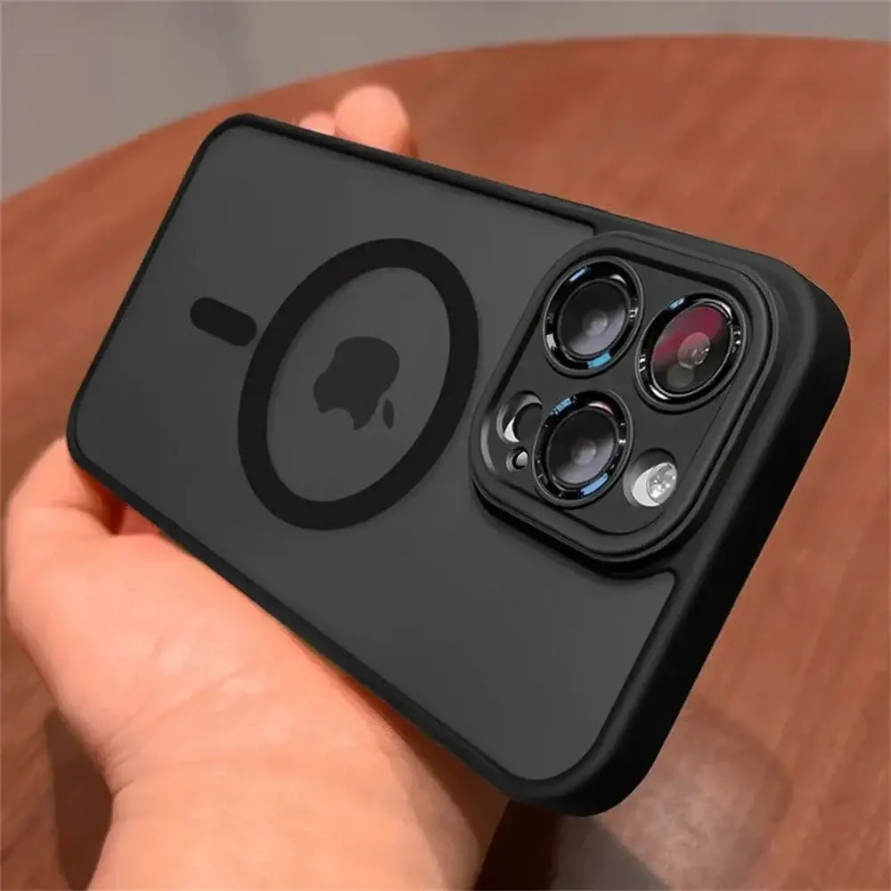 R&z - Case For iPhone 11 12 13 Proa Mx mini 15 16 Plus iPhone 16 15 14 - Black / For iphone 14 ProMax