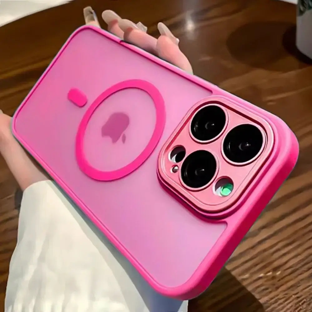 R&z - Case For iPhone 11 12 13 Proa Mx mini 15 16 Plus iPhone 16 15 14 - Glitter pink / For iphone 16