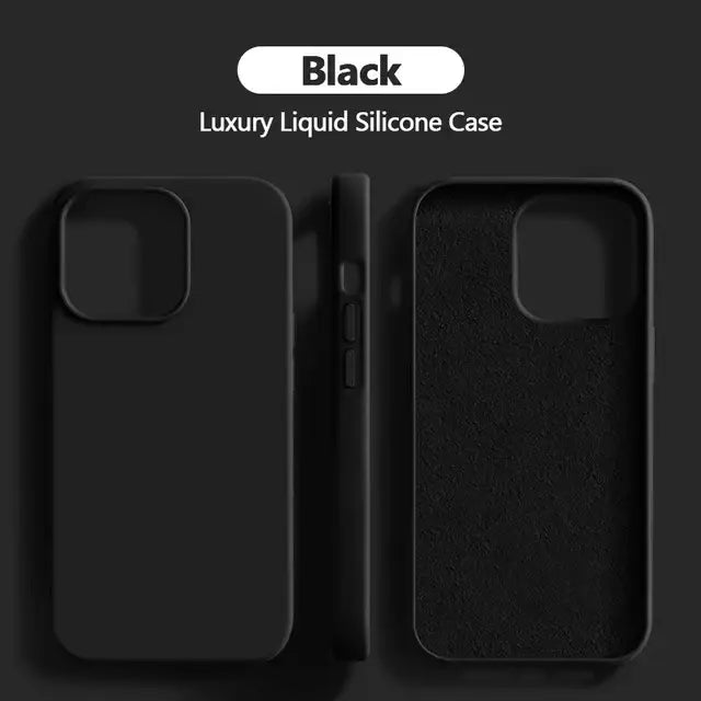 R&z - Case For iPhone 16 Pro Max Soft Cases For iPhone 16 Plus Shockproof Cover Phone Accessories - R&z -Electronics