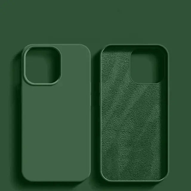 R&z - Case For iPhone 16 Pro Max Soft Cases For iPhone 16 Plus Shockproof Cover Phone Accessories - Alpine Green
