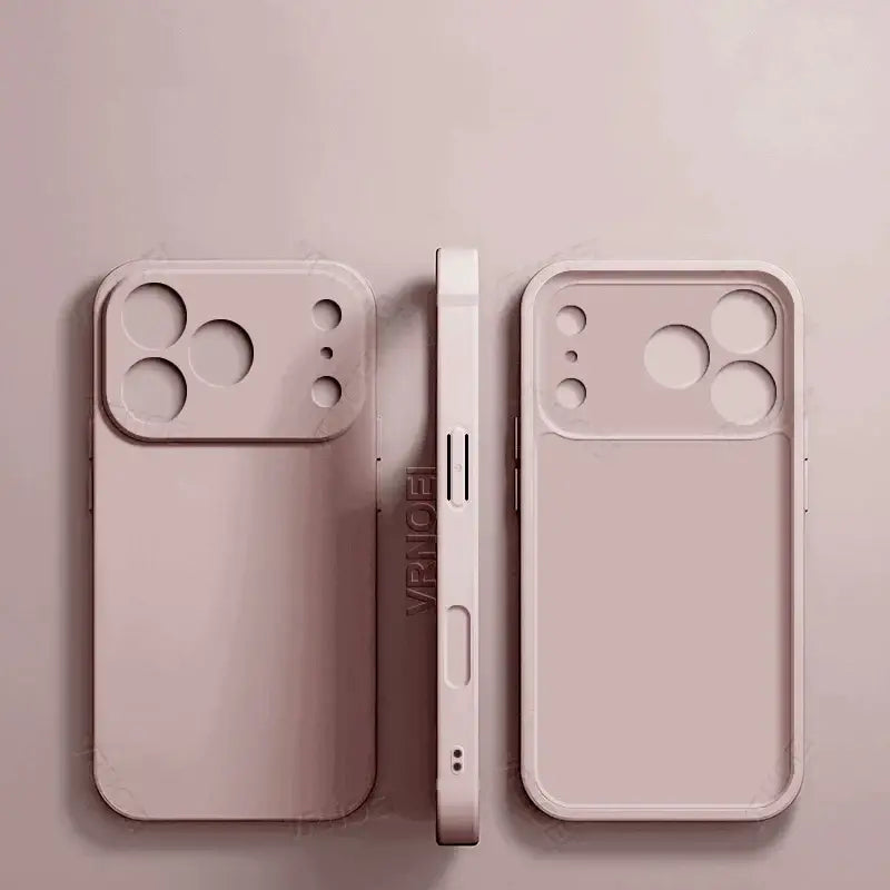 R&z - Case for iPhone 17 11 12 13 14 15 16 Pro Max Soft Bumper Cover for Air 14 15 16 Plus - pink / iPhone 16 Pro