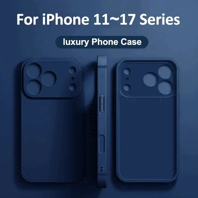 R&z - Case for iPhone 17 11 12 13 14 15 16 Pro Max Soft Bumper Cover for Air 14 15 16 Plus - Electronics Accessories