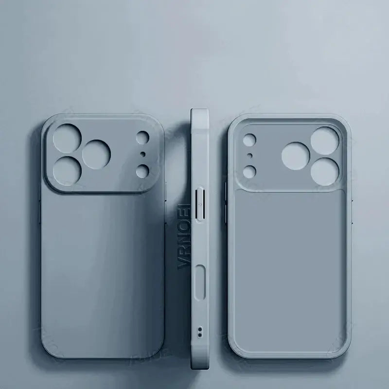 R&z - Case for iPhone 17 11 12 13 14 15 16 Pro Max Soft Bumper Cover for Air 14 15 16 Plus - LIGHT BLUE / iPhone 12 Pro