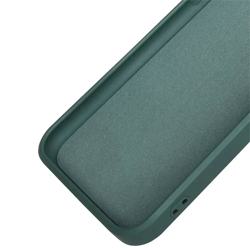 R&z - case iPhone 16E 16 Pro Max Plus 5G Plain Silicone Basic Classic Straight Edge Back Cover - R&z -Electronics