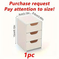 R&z - Chic 3-Tier Desk Organizer with Drawers - Ideal for Office Supplies Jewelry & Cosmetics Storage - Portable