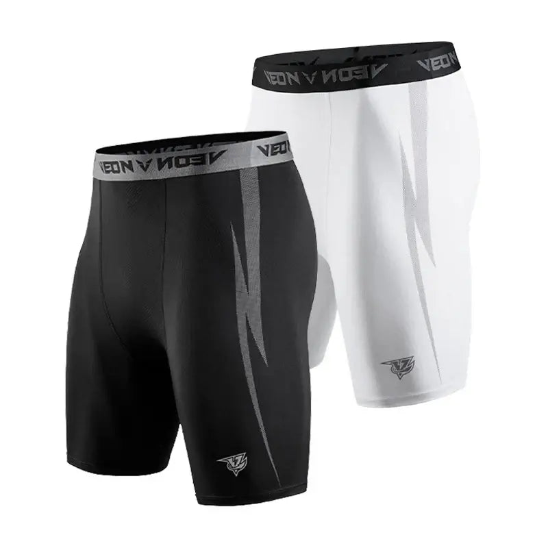 R&z - Compression Shorts Men Spandex Sport Shorts