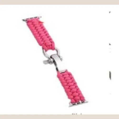 R&Z - Cord Watch Strap for IWatch - Rose Pink / Between 38and40mm