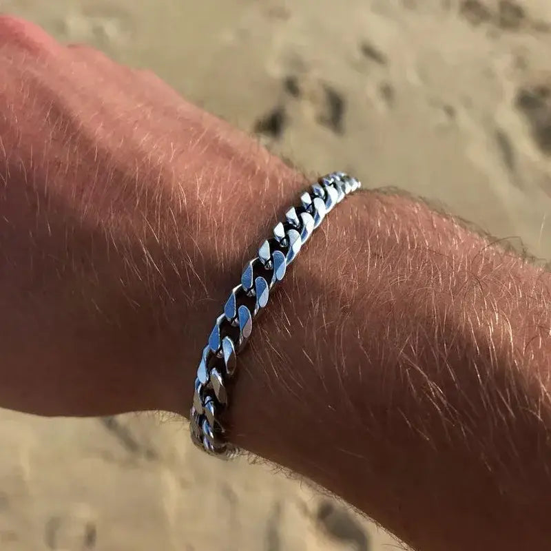 R&Z - Custom Engraved Identity Bracelte - No Engrave / 24