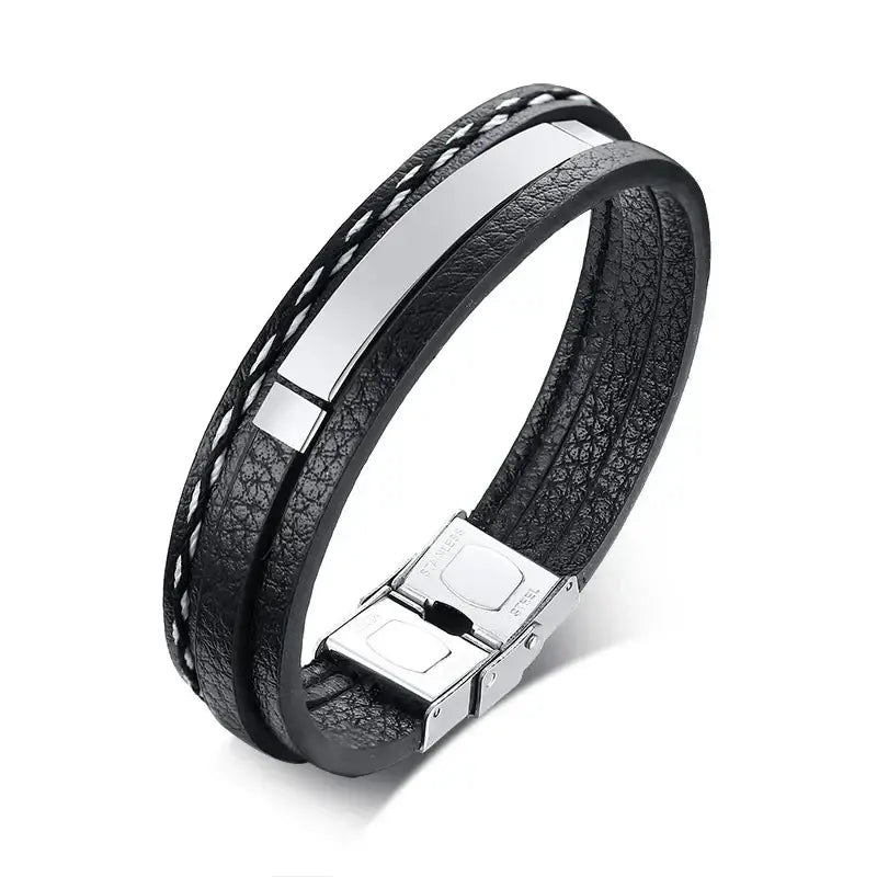 R&Z - Custom Multi Layer Leather Bracelte