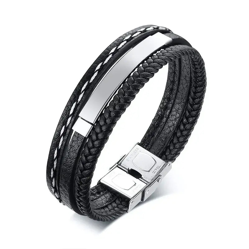 R&Z - Custom Multi Layer Leather Bracelte
