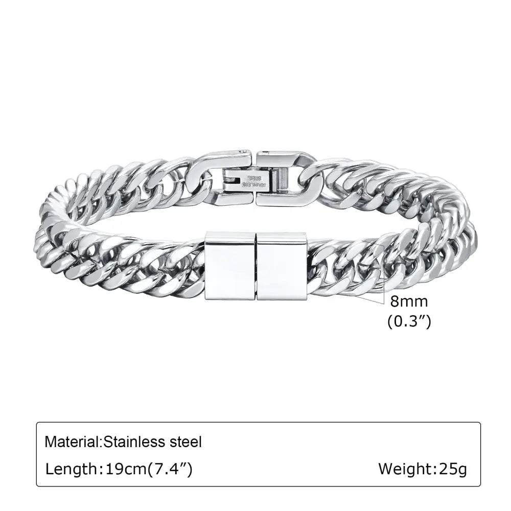 R&Z - Custom NameCuban Iink Bracelte