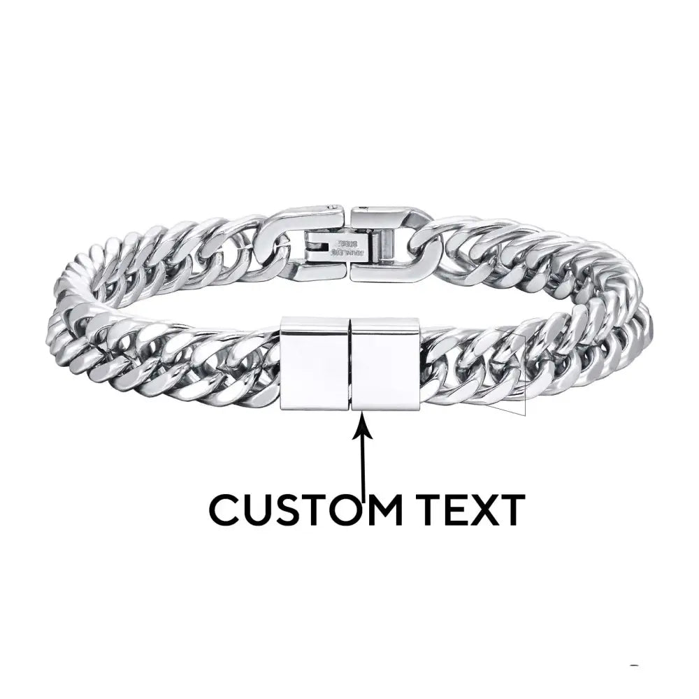 R&Z - Custom NameCuban Iink Bracelte