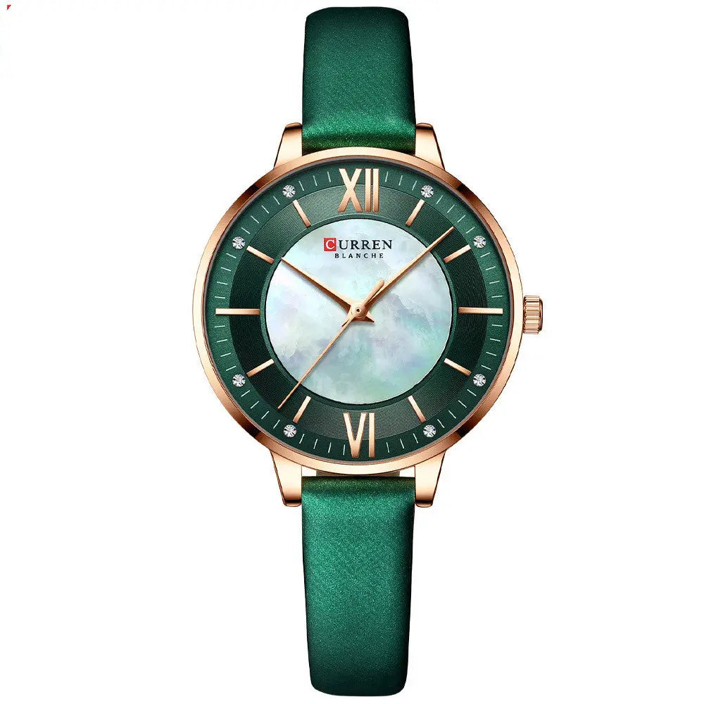 R&Z - Elegant Women’s Watch - Green belt - Executive Watches