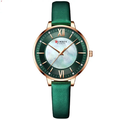 R&amp;Z - Elegant Women’s Watch - Green belt - Executive Watches