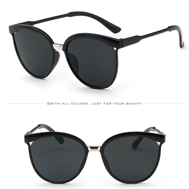 R&z - Fashionable Colorful Oversized Sunglasses - 4style