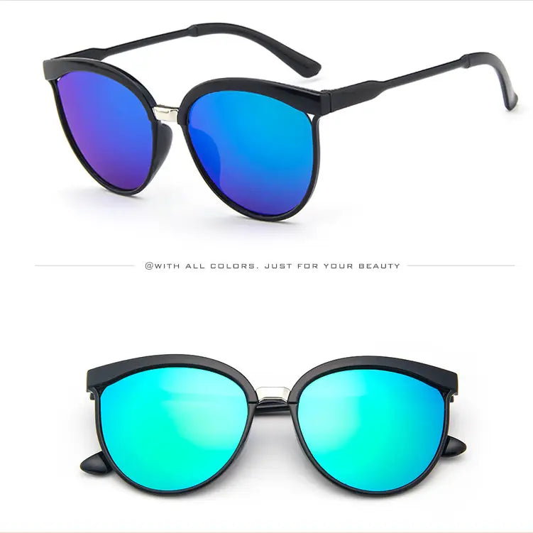 R&z - Fashionable Colorful Oversized Sunglasses - 5style