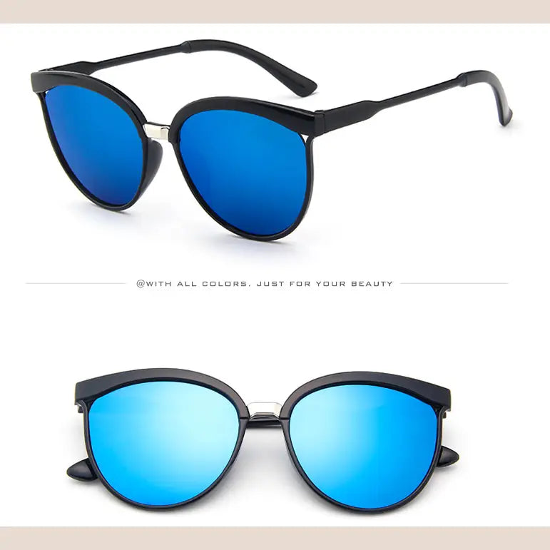 R&z - Fashionable Colorful Oversized Sunglasses - 7style