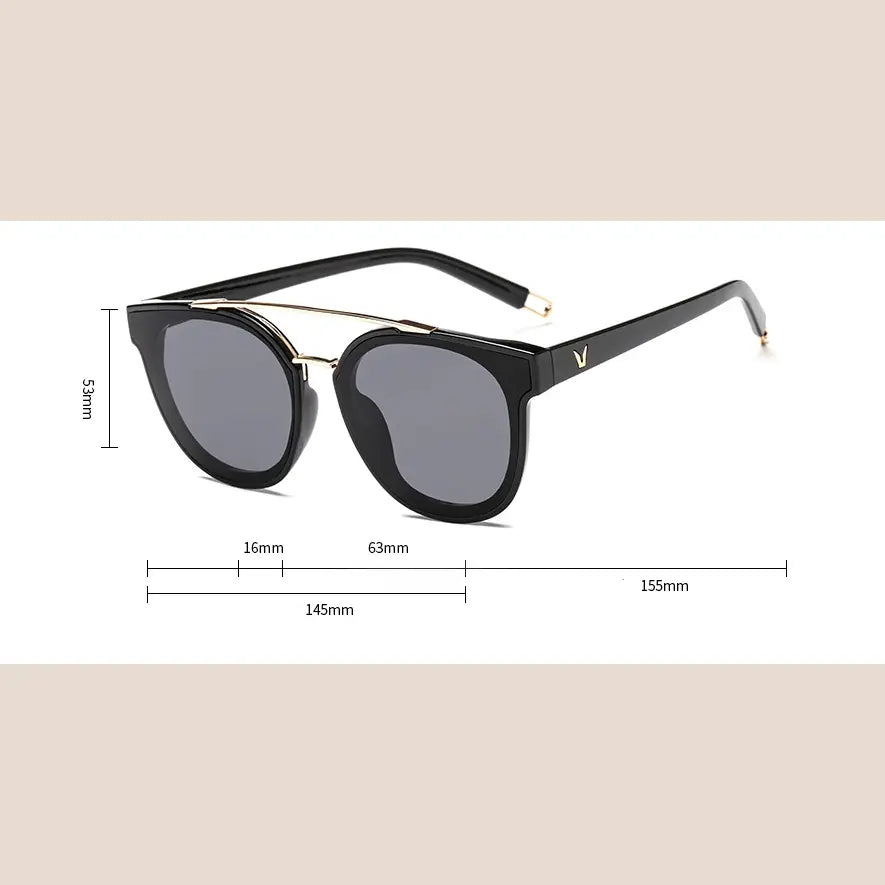 R&Z - Fashionable Women’s Oversized Sunglasses 2020 Trend
