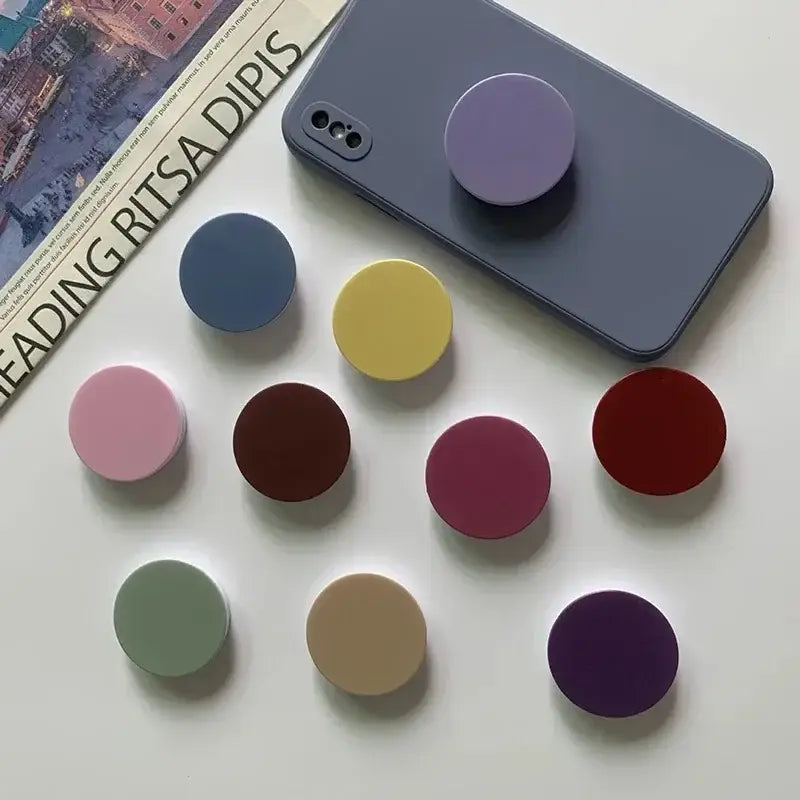 R&z - finger grip Tok cellphone holder foldable expanding phone stand mobile accessories for iPhone