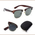 R&z - Folding Sunglasses with Case - Brown