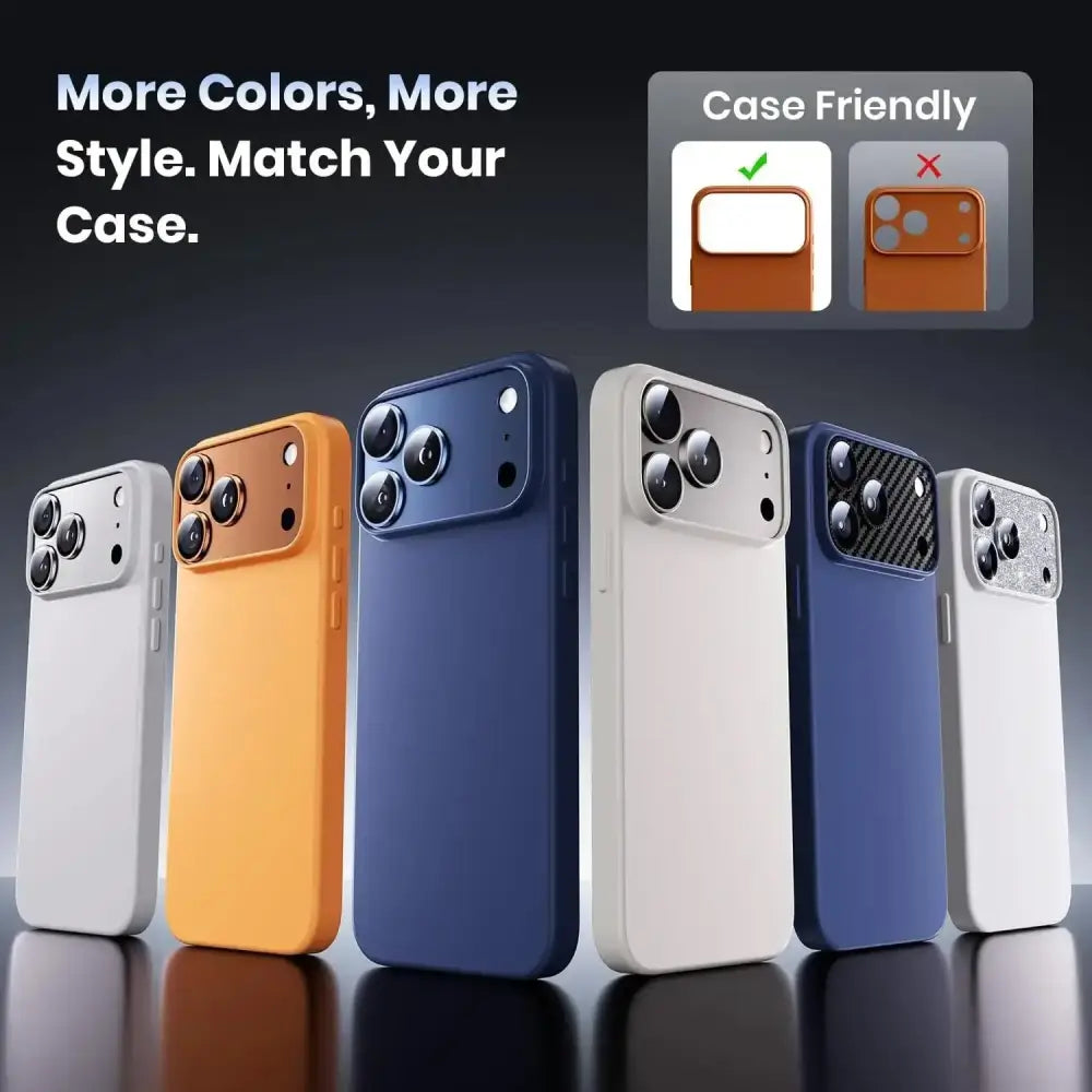 R&z - For Phone 17 Pro Max 17 Pro Camera Lens Protector Strong - R&z -Electronics Accessories