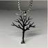 R&Z - Fortune Tree Necklace - Steel Color