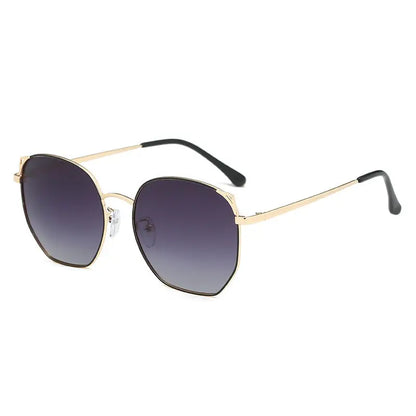 R&amp;Z - Frame Polarized Sunglasses - Gold Black