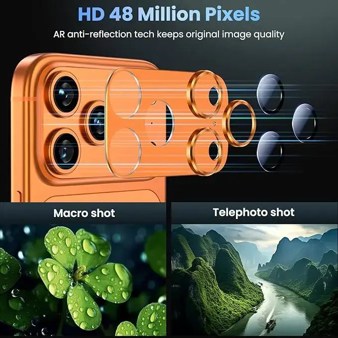 R&z - Glass Camera Protector for iPhone 17 Pro Max Lens Protection For iPhone 17 Pro Air Phone Lens Cover - Electronics
