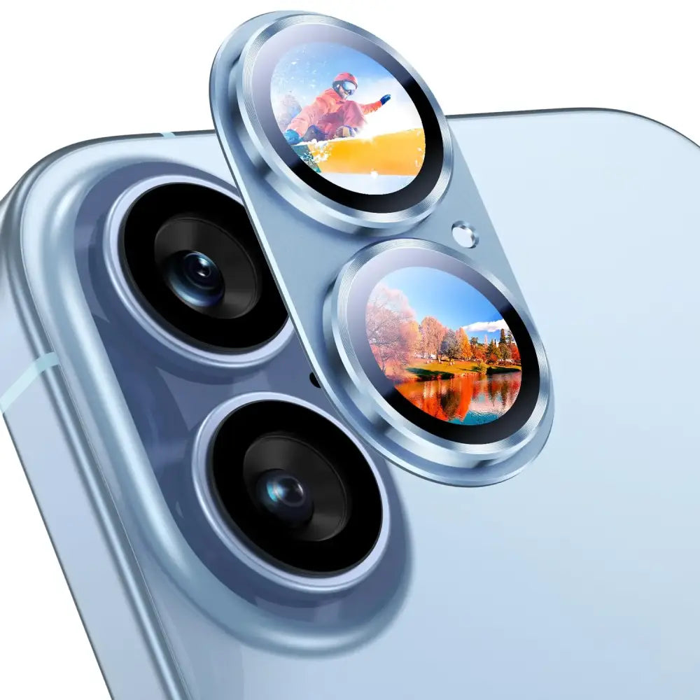 R&z - Glass Camera Protector for iPhone 17 Pro Max Lens Protection For iPhone 17 Pro Air Phone Lens Cover - 2Pcs / 17