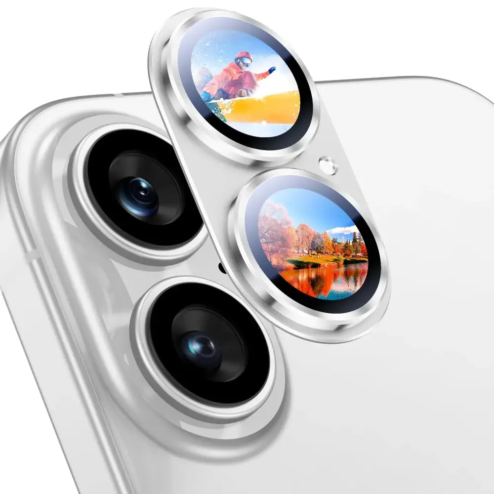 R&z - Glass Camera Protector for iPhone 17 Pro Max Lens Protection For iPhone 17 Pro Air Phone Lens Cover - 2Pcs / 17