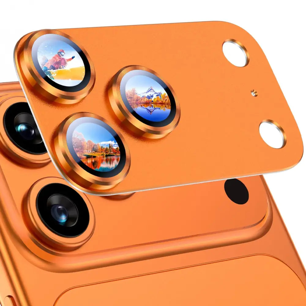 R&z - Glass Camera Protector for iPhone 17 Pro Max Lens Protection For iPhone 17 Pro Air Phone Lens Cover - 2Pcs / 17