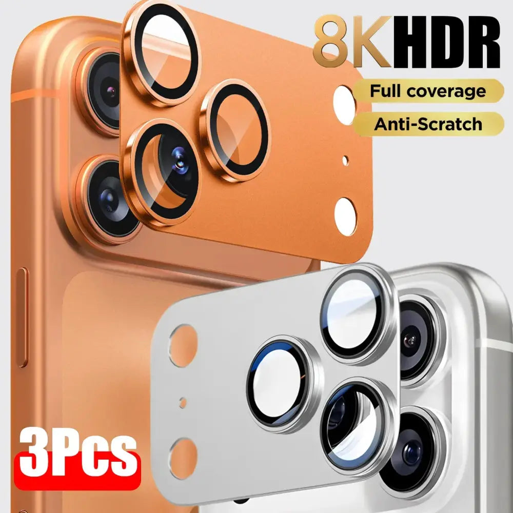R&z - Glass Camera Protector for iPhone 17 Pro Max Lens Protection For iPhone 17 Pro Air Phone Lens Cover - Electronics