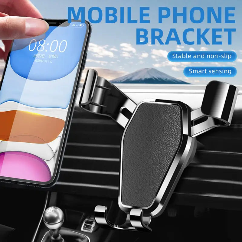 R&Z - Gravity Car Phone Holder - Black