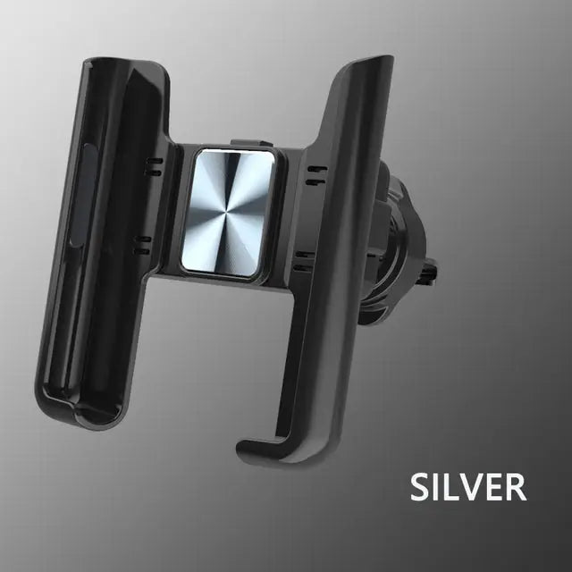 R&Z - Gravity car phone holder Black - Silver