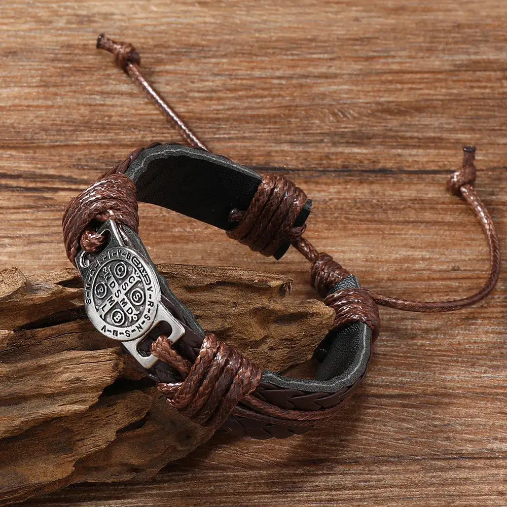 R&Z - Handmade Braided Leather Bracelets For Men & Women
