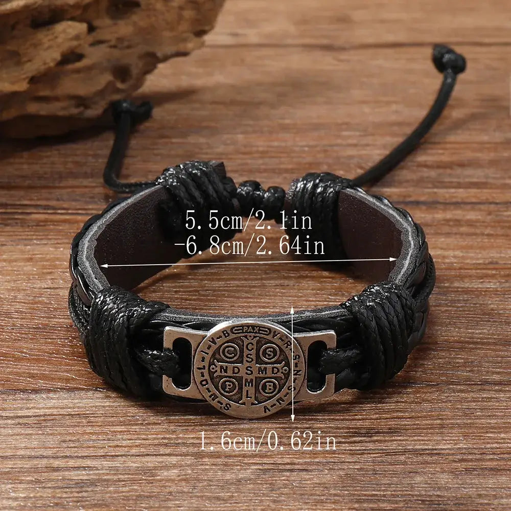 R&Z - Handmade Braided Leather Bracelets For Men & Women