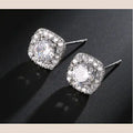 R&z - Korean Style Classic Fashion Stud Earrings - White - R&z - Accessories