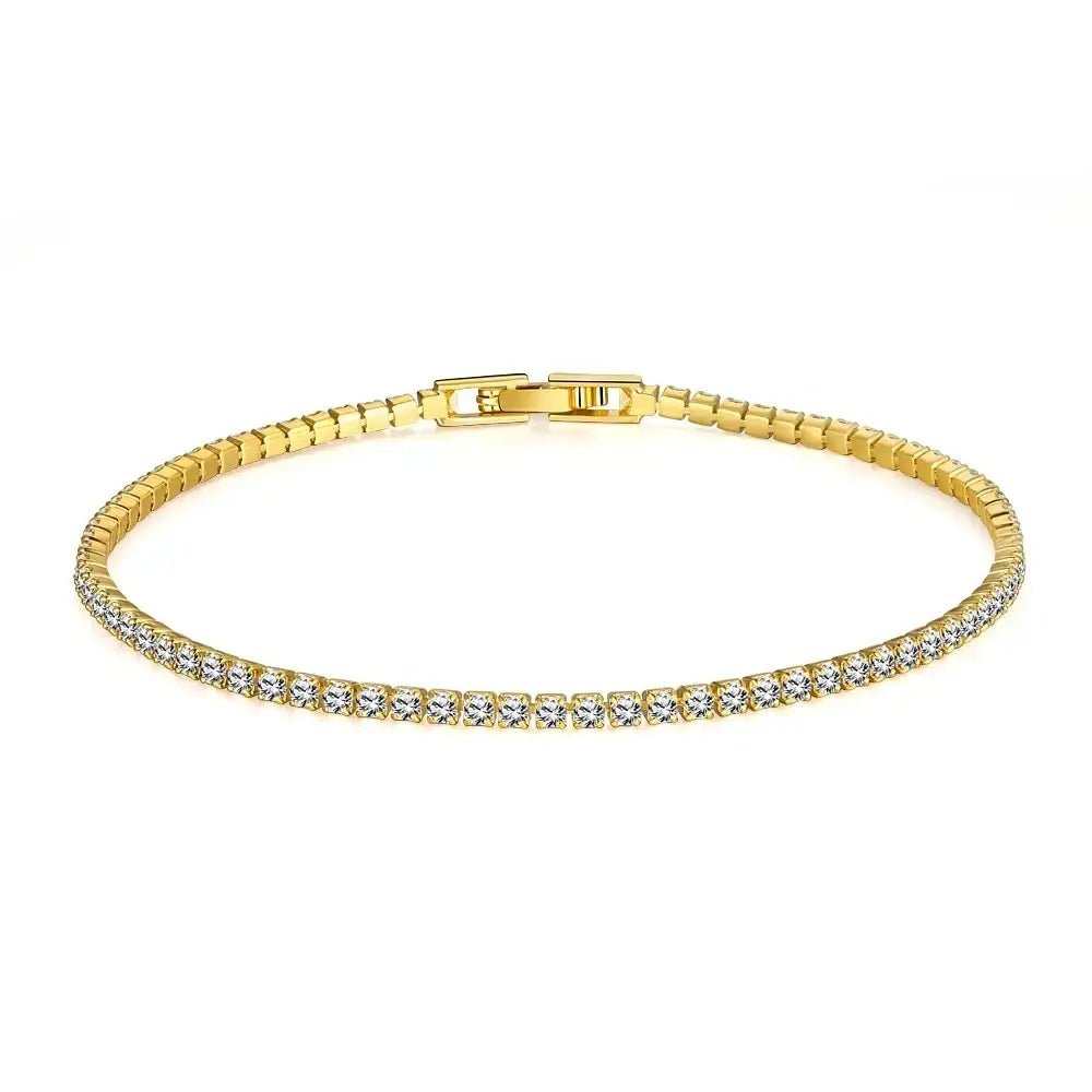 R&Z - Luxury Moissanite Silver Tinnes Braclete