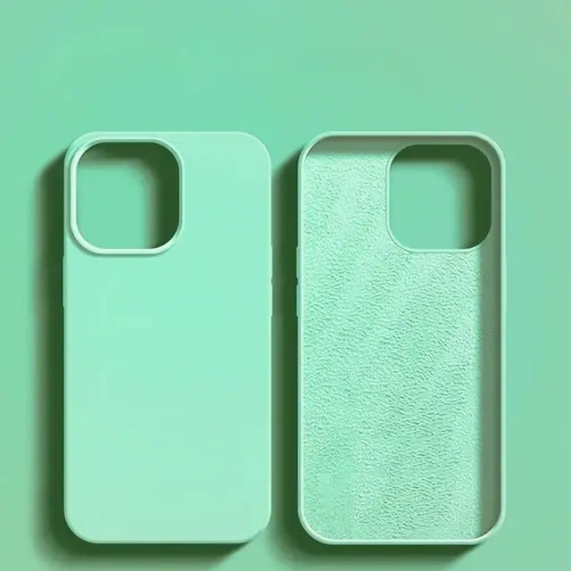 R&z - Luxury Shockproof Case For Apple iPhone 11 12 13 14 15 16 17 Pro Max - Green / For iPhone 16 ProMax - R&z