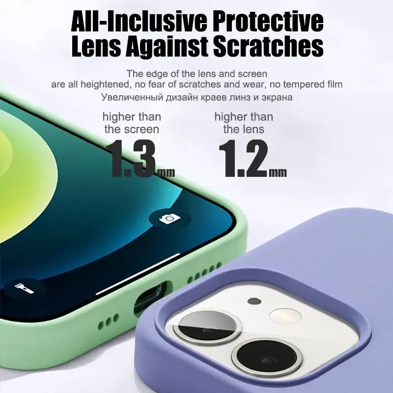 R&z - Luxury Shockproof Case For Apple iPhone 11 12 13 14 15 16 17 Pro Max - R&z -Electronics Accessories