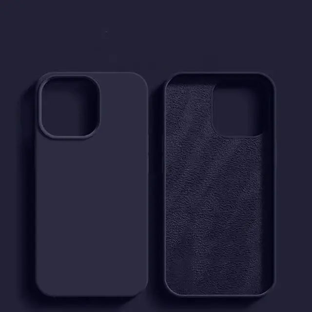 R&z - Luxury Shockproof Case For Apple iPhone 11 12 13 14 15 16 17 Pro Max - Dark Purple / For iPhone 17 ProMax - R&z