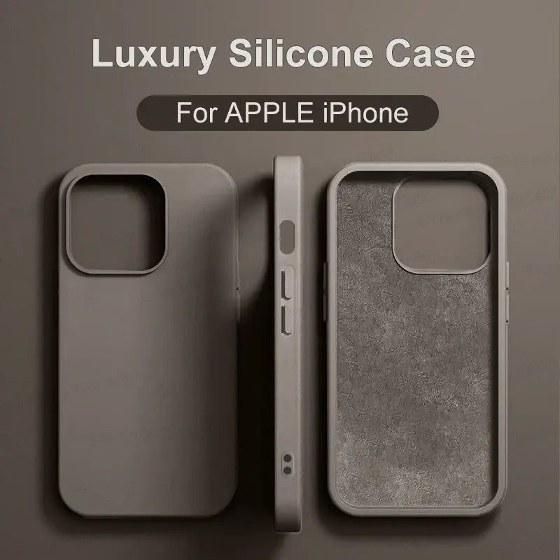 R&z - Luxury Shockproof Case For Apple iPhone 11 12 13 14 15 16 17 Pro Max - R&z -Electronics Accessories