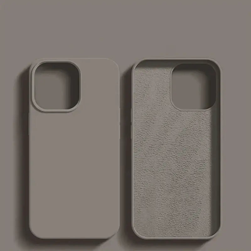 R&z - Luxury Shockproof Case For Apple iPhone 11 12 13 14 15 16 17 Pro Max - Titanium Gray / For iPhone 14 Plus - R&z