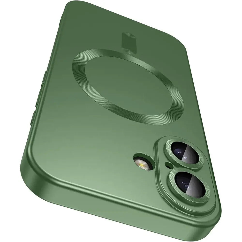 R&z - Magsafe Magnetic Wireless Charge Phone Cases For iPhone 17 Air 16 15 14 13 12 11 Pro Max Case Camera Back Cover