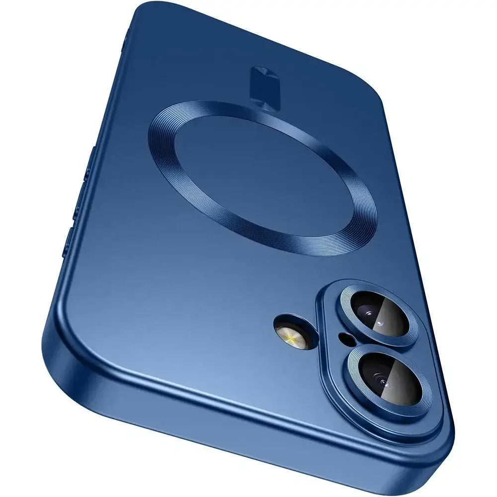 R&z - Magsafe Magnetic Wireless Charge Phone Cases For iPhone 17 Air 16 15 14 13 12 11 Pro Max Case Camera Back Cover