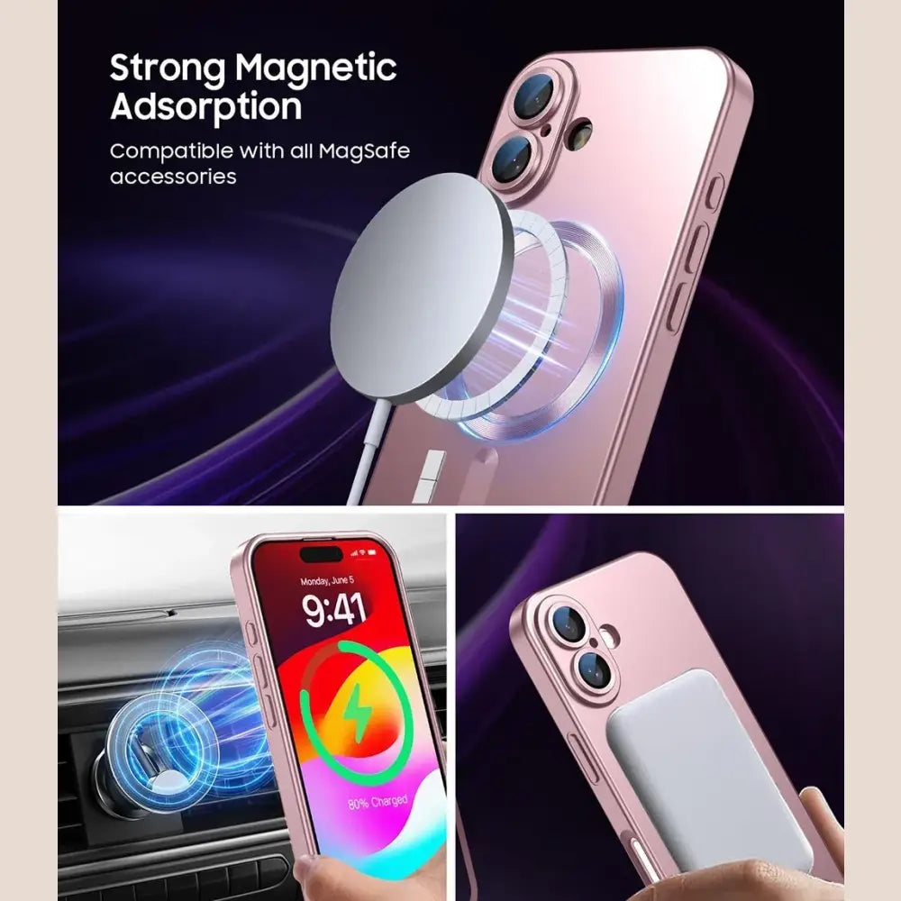 R&z - Magsafe Magnetic Wireless Charge Phone Cases For iPhone - R&z -Electronics Accessories