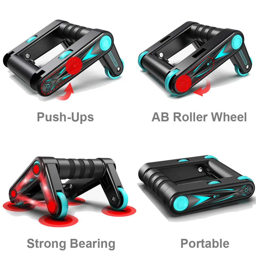 R&Z - Men’s Ab Roller - Blue