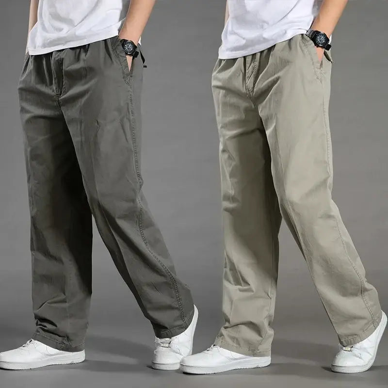R&z - Men’s Cargo Pants Summer Spring Cotton