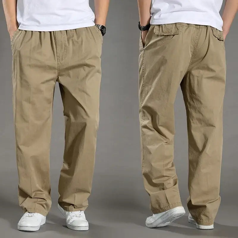 R&z - Men’s Cargo Pants Summer Spring Cotton