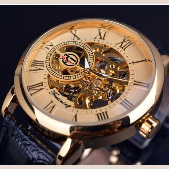 R&Z - Men’s Hollow Design Mechanical Watch - Executive Watches